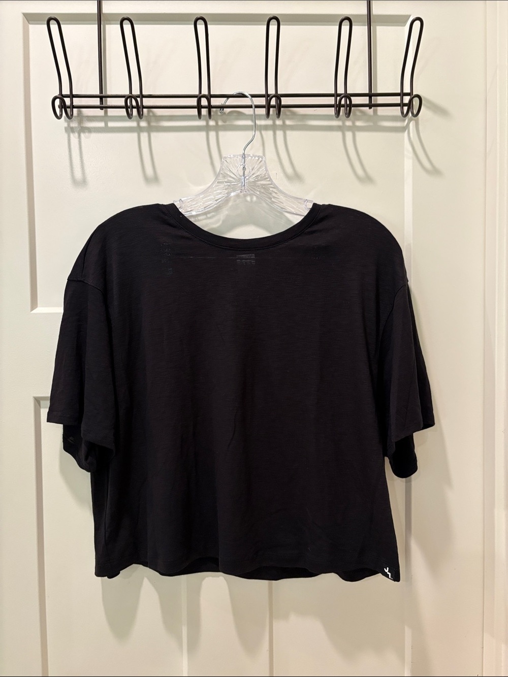 JoyLab Black Boxy Short-Sleeve Tee